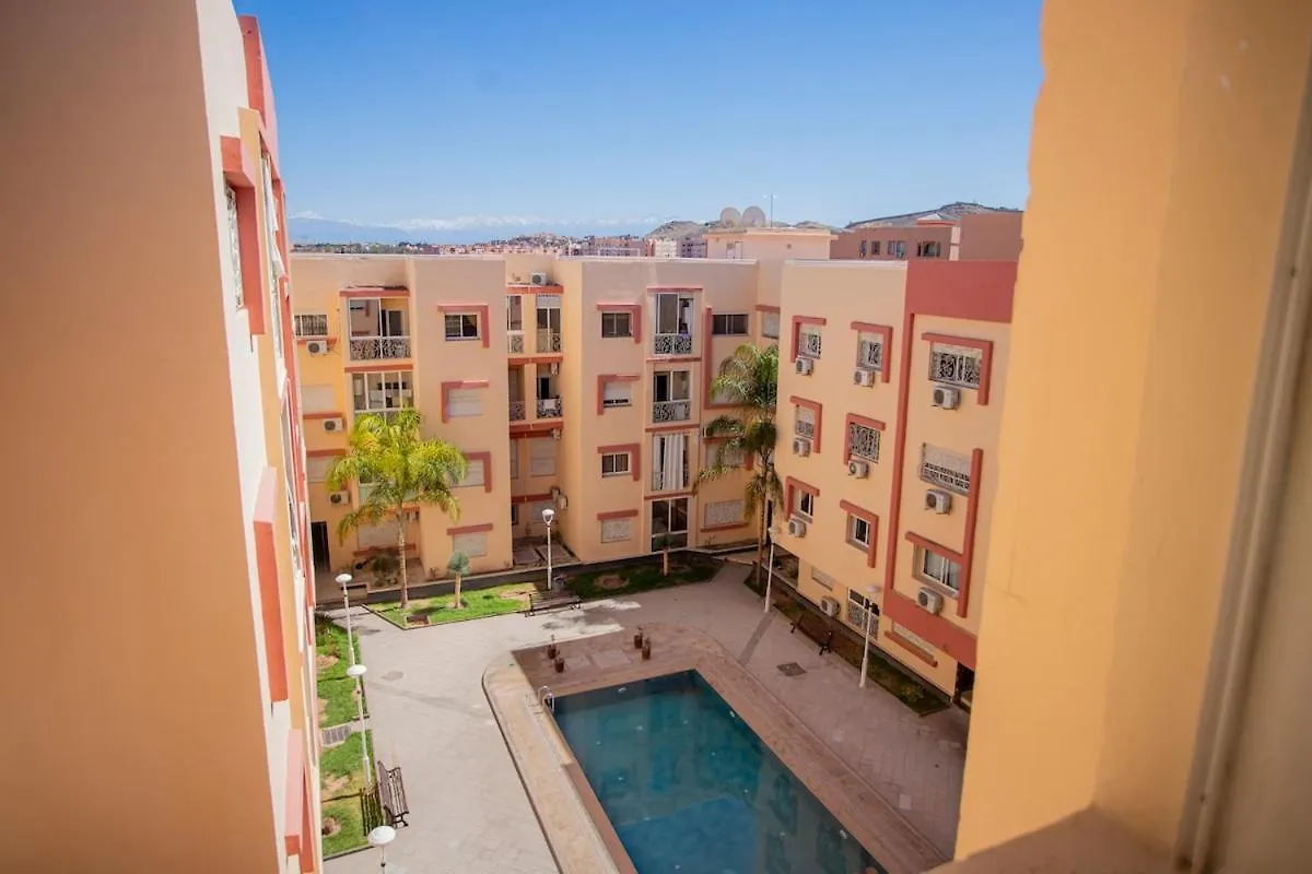 Luxury Stay , Pool, Gym, Parking Marrakesh Apartment
