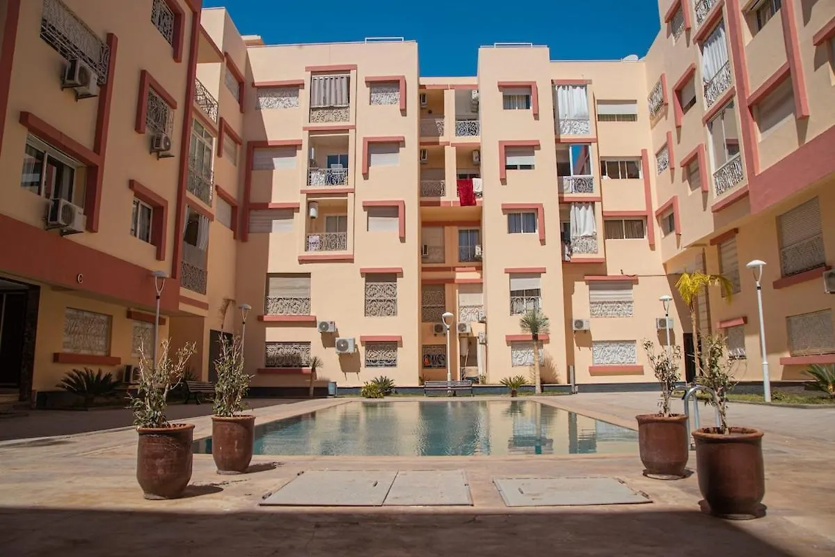 Apartment Luxury Stay , Pool, Gym, Parking Marrakesh
